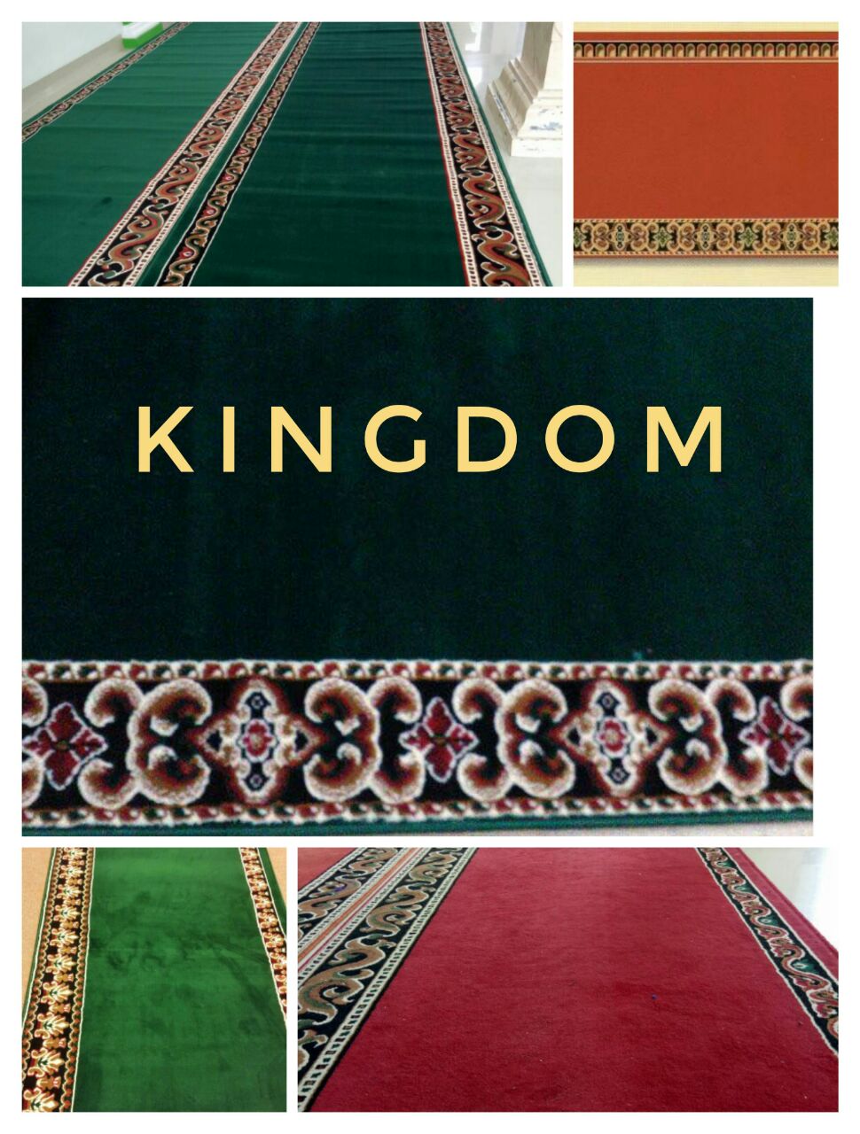 Harga Karpet Masjid Merk Kingdom